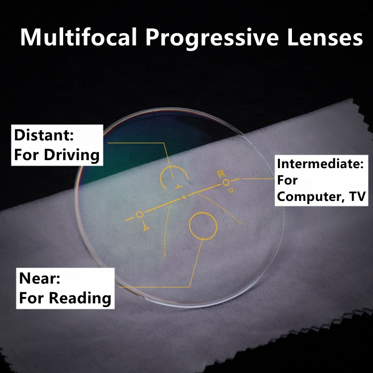 Lunettes de lecture progressives Photochromique Presbytie Multifocal Anti Lumière Bleue