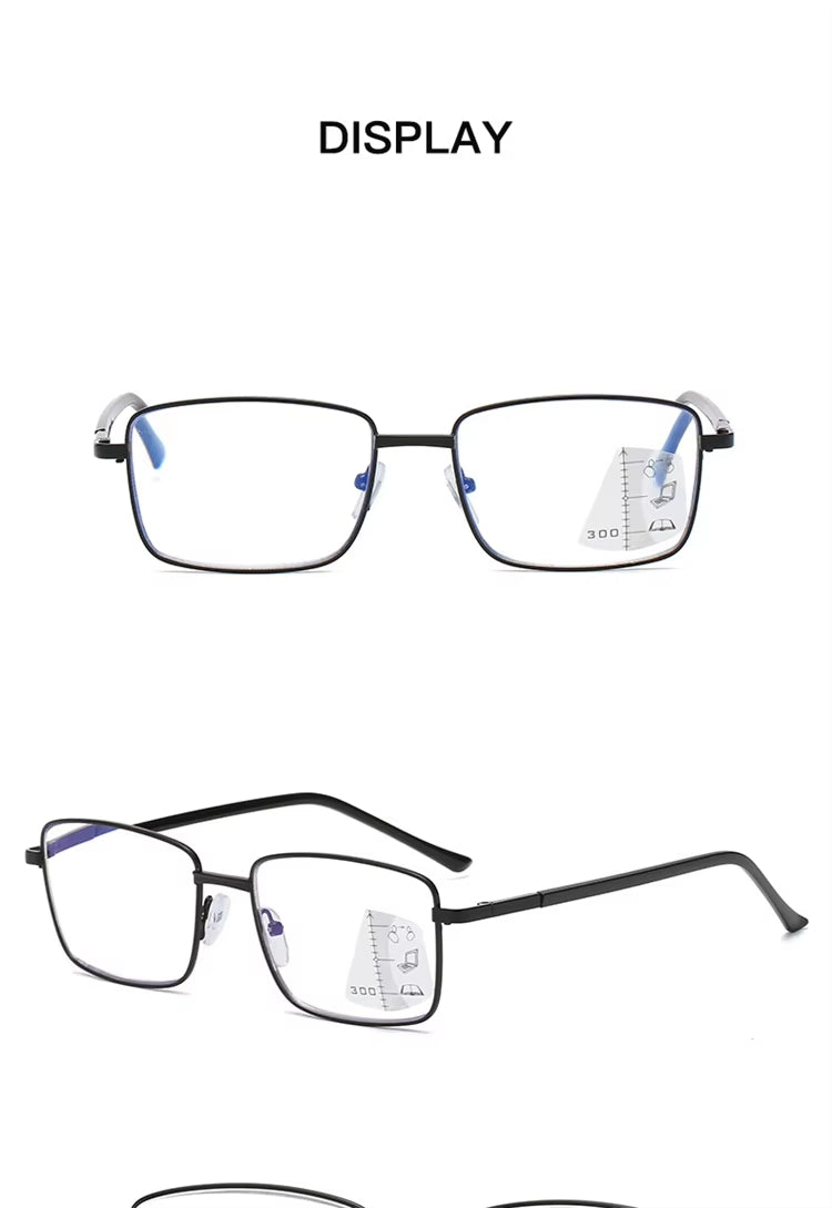 LUNETTES DE LECTURE PROGREESIVES PHOTOCHROMIQUES