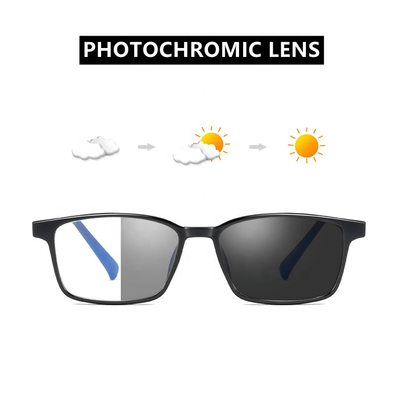 Lunettes de lecture photochromiques multifocales progressives homme anti lumière bleue 2025 lunettes progressives multifocales photochromiques