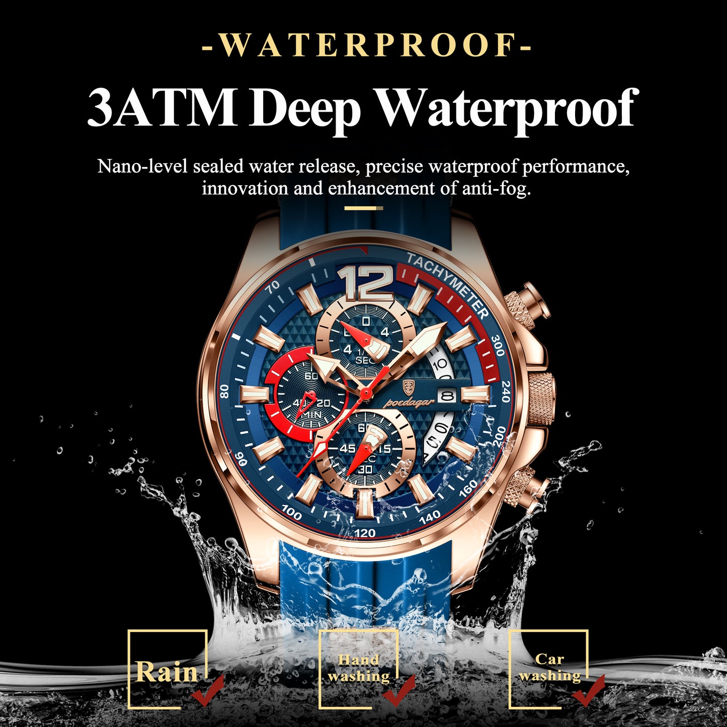 MONTRE DE LUXE POEDAGAR 879