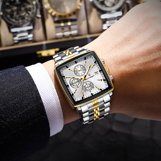 ⌚ 𝗖𝗵𝗿𝗼𝗻𝗼 𝗣𝗿𝗲𝘀𝘁𝗶𝗴𝗲 𝗦𝗾𝘂𝗮𝗿𝗲 𝗕𝗶𝗰𝗼𝗹𝗼𝗿𝗲