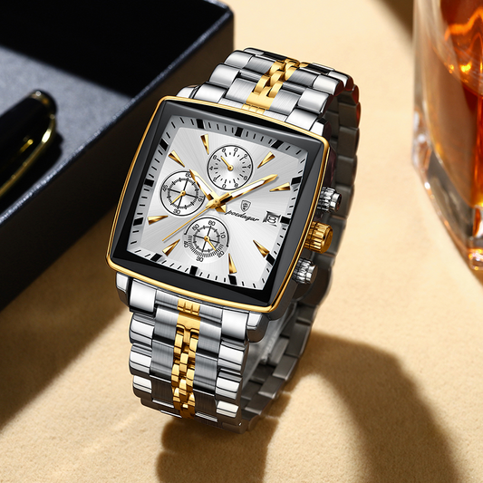 CHRONO BICOLORE CARRÉ 866